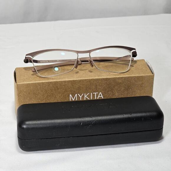 Mykita NO. 1 SUE Color 5 Size 135 Bronze Copper Eyewear Eyeglasses Frames 54-14 - Picture 1 of 9